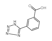 5-(3-羧苯基)-1H-四唑结构式