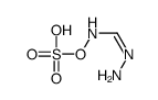 (methanehydrazonoylamino) hydrogen sulfate结构式