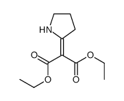 diethyl 2-pyrrolidin-2-ylidenepropanedioate结构式