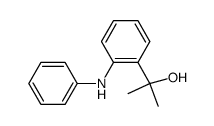 α,α-Dimethyl-2-(phenylamino)benzolmethanol结构式
