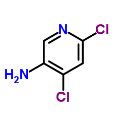 2,4-二氯-5-氨基吡啶结构式