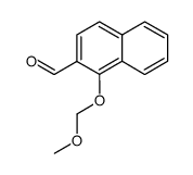 1-(methoxymethoksy)-2-naphthaldehyde结构式