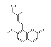 4'-hydroxylosthole结构式