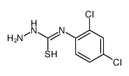1-amino-3-(2,4-dichlorophenyl)thiourea结构式