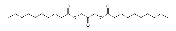 1,3-didecanoyloxypropan-2-one结构式