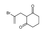 2-(2-bromoprop-2-en-1-yl)cyclohexane-1,3-dione结构式