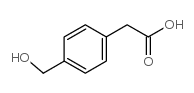 4-(羟甲基)苯醋酸结构式