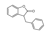 3-benzyl-2-oxo-2,3-dihydrobenzofuran结构式