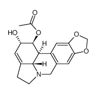1-Acetoxylycorine结构式