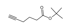tert-butyl hex-5-ynoate结构式