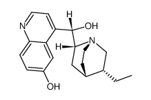 (9S)-10,11-氢化奎宁-6',9-二醇结构式