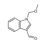 N-(methoxymethyl)-3-indolecarboxaldehyde结构式