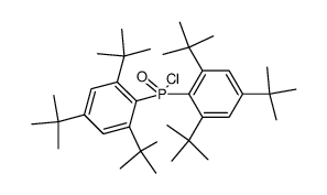 bis(2,4,6-tris(1,1-dimethylethyl)phenyl)phosphinic chloride结构式