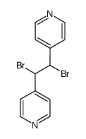 1,2-dibromo-1,2-bis(4-pyridyl)ethane结构式
