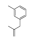 2-Methyl-3-(3-methylphenyl)prop-1-ene结构式
