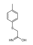 2-(p-Tolylthio)acetamide结构式