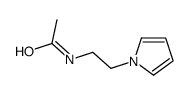 N-(2-(1H-吡咯-1-基)乙基)乙酰胺结构式