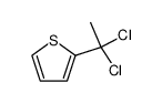 2-(1,1-dichloroethyl)-thiophene结构式