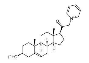 pregnenolone 21-pyridinium iodide结构式