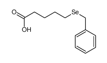 5-benzylselanylpentanoic acid结构式