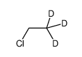 氯乙烷-2,2,2-D3结构式