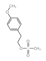 1-methoxy-4-(2-methylsulfonyloxyethyl)benzene结构式
