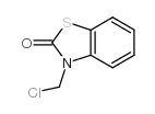 3-(甲基氯)-2(3H)-苯并噻唑酮结构式