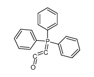 (Triphenylphosphoranylidene)ethenone结构式
