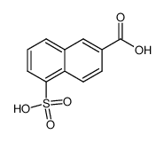 5-sulfo-2-naphthoic acid结构式