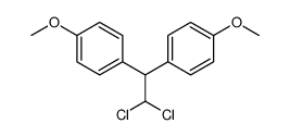 1,1-Dichloro-2,2-bis(p-methoxyphenyl)ethane结构式