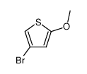 4-bromo-2-methoxythiophene结构式