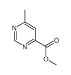 4-Pyrimidinecarboxylicacid,6-methyl-,methylester(9CI)结构式