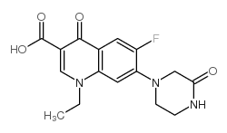4-氧诺氟沙星结构式