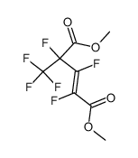 dimethyl trans-perfluoro-(4-methyl-2-pentene)dioate结构式