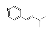 4-Pyridinecarbaldehyde dimethyl hydrazone结构式