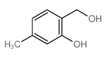 2-(hydroxymethyl)-5-methyl-phenol结构式