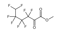 methyl 3,3,4,4,5,5,6,6-octafluoro-2-oxohexanoate结构式