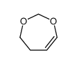 4,5-dihydro-1,3-dioxepine结构式