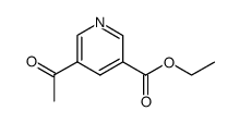 5-acetyl-nicotinic acid ethyl ester结构式