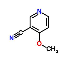 3-氰基-4-甲氧基吡啶结构式