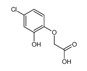 2-(4-氯-2-羟基苯氧基)乙酸结构式