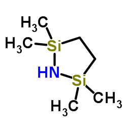 2,2,5,5-四甲基-2,5-二硅基-1-杂氮环戊烷结构式
