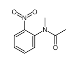 N-methyl-N-(2-nitrophenyl)acetamide结构式