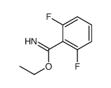 ethyl 2,6-difluorobenzenecarboximidate结构式