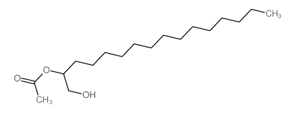 1,2-Hexadecanediol,2-acetate结构式
