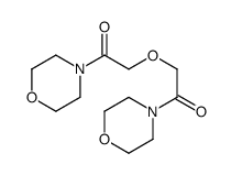1-Morpholin-4-yl-2-(2-morpholin-4-yl-2-oxoethoxy)-ethanone结构式