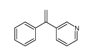 3-(1-phenylethenyl)pyridine结构式