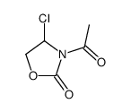 3-acetyl-4-chloro-1,3-oxazolidin-2-one结构式