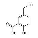 2-羟基-5-(羟基甲基)苯甲酸结构式