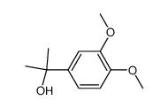 3,4-dimethoxy-(1'-hydroxy-1'-methylethyl)benzene结构式